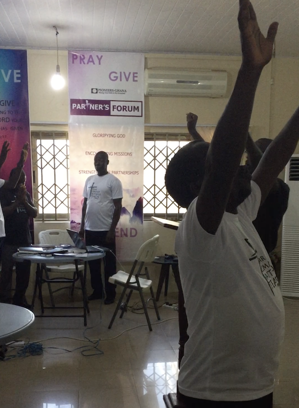 Ghana missionaries - the joy of worshipping